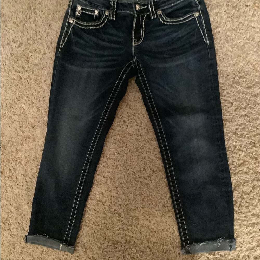 Miss Me Signature Skinny ankle length cuffed Jean